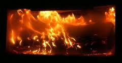 Gas Fireplace Glass Door: Severe Burn threat